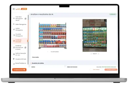 Auditoria de gôndola por IA